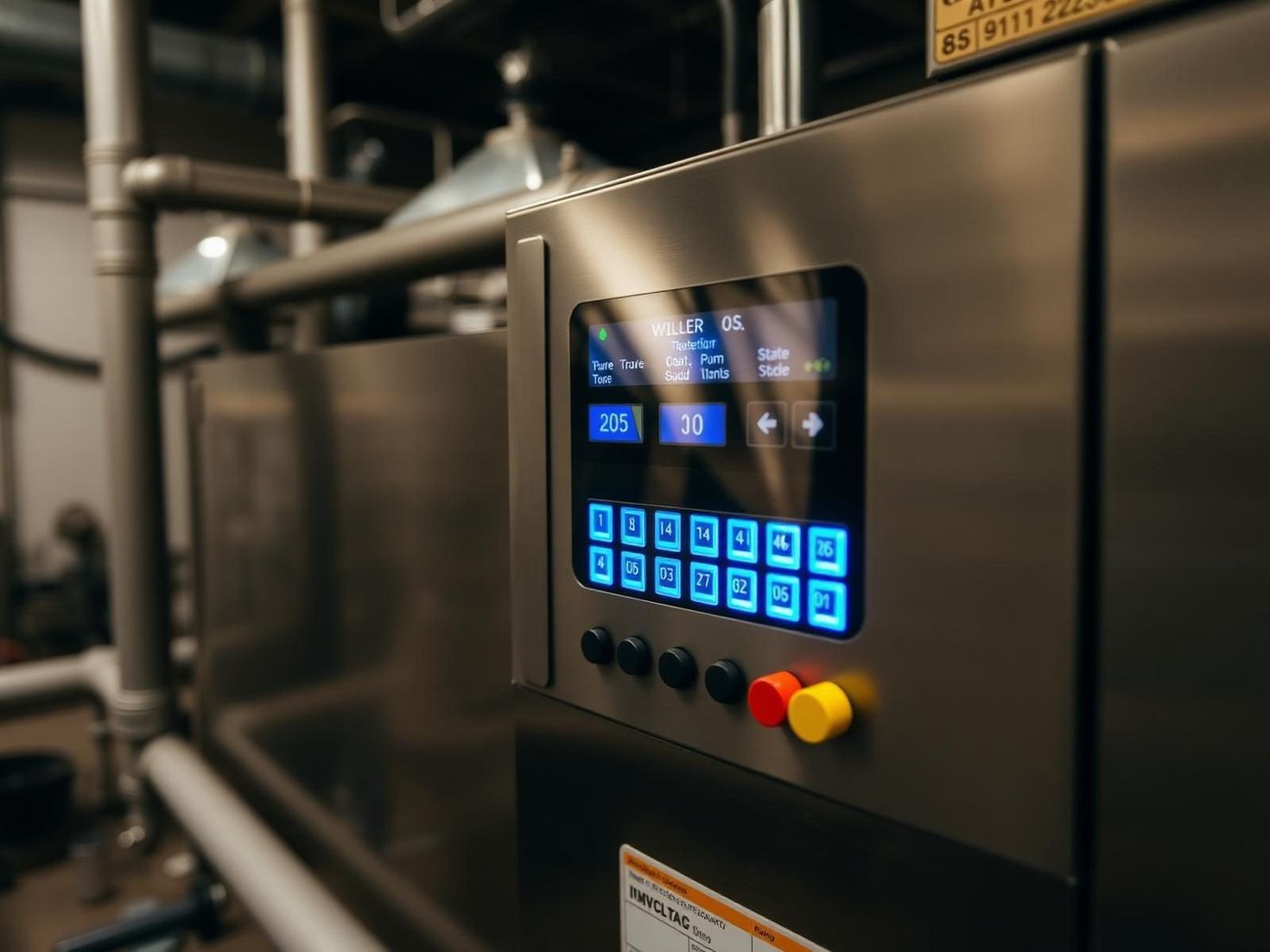 Painel de telemetria